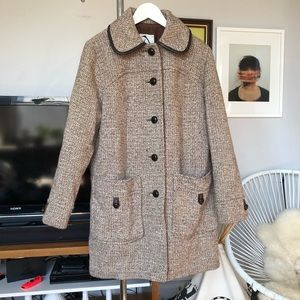 Vintage Penguin Tweed Coat